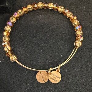 Alex and Ani Gold-Tone Beaded Bracelet